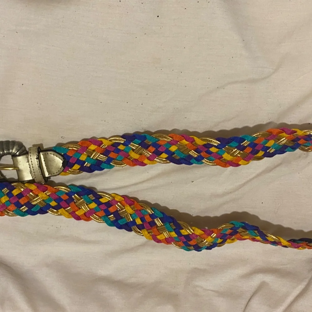 Colorful Multicolored Vintage Belt - Picture 2 of 2
